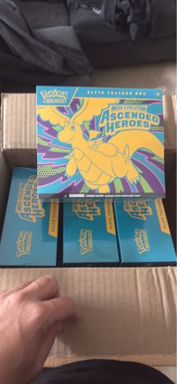 Pokémon Mega Evolution Ascended Heroes Elite Trainer Box