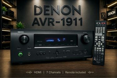 Denon AVR-1911 HDMI 7.1ch Receiver w/Remote