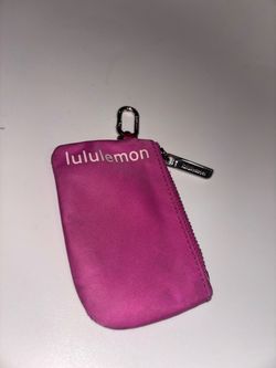 Lululemon Pink Zip Pouch
