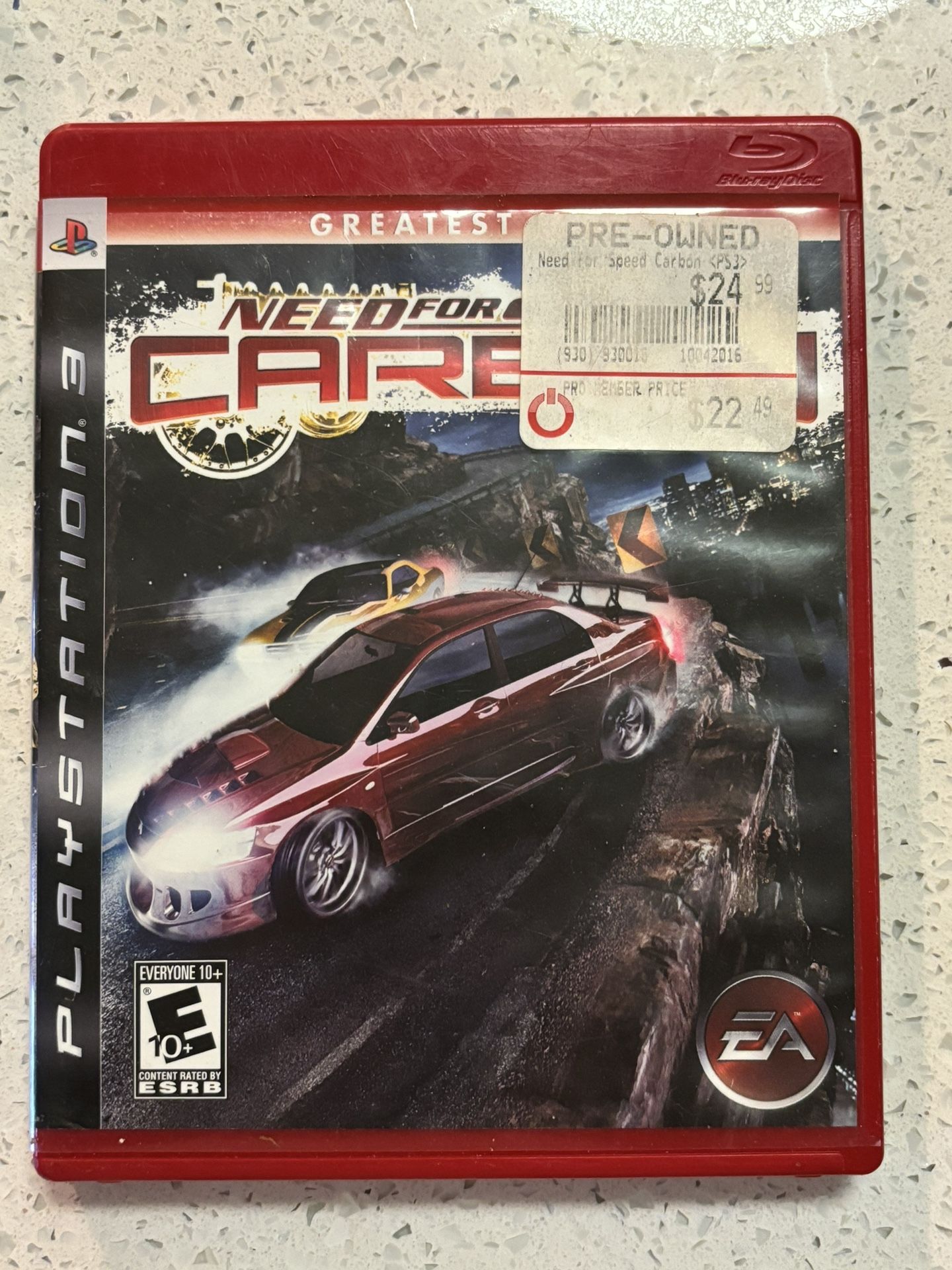 Need For Speed Carbon PS3