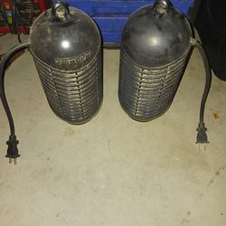 2 like new hanging bug zappers both work no issues asking $45 for set or one for $25
