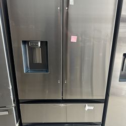 Brand New! Samsung 25 cu. ft. Mega Capacity Counter Depth 4-Door French Door Refrigerator w/warranty
