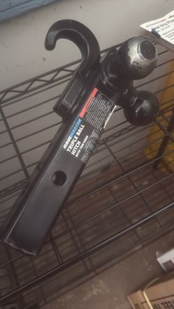 Triple ball w/ tow hook hitch