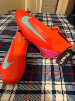 Nike Zoom Mercurial Superfly 10 Academy MG FG Size 6Y Red/Pink Teal FQ8304-800