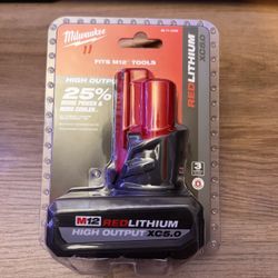 Milwaukee 5.0 Battery