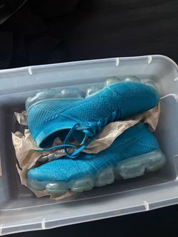 Nike Air VaporMax Flyknit Sneakers Blue orbit