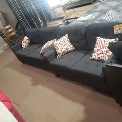 2pc Sofa And Love seat