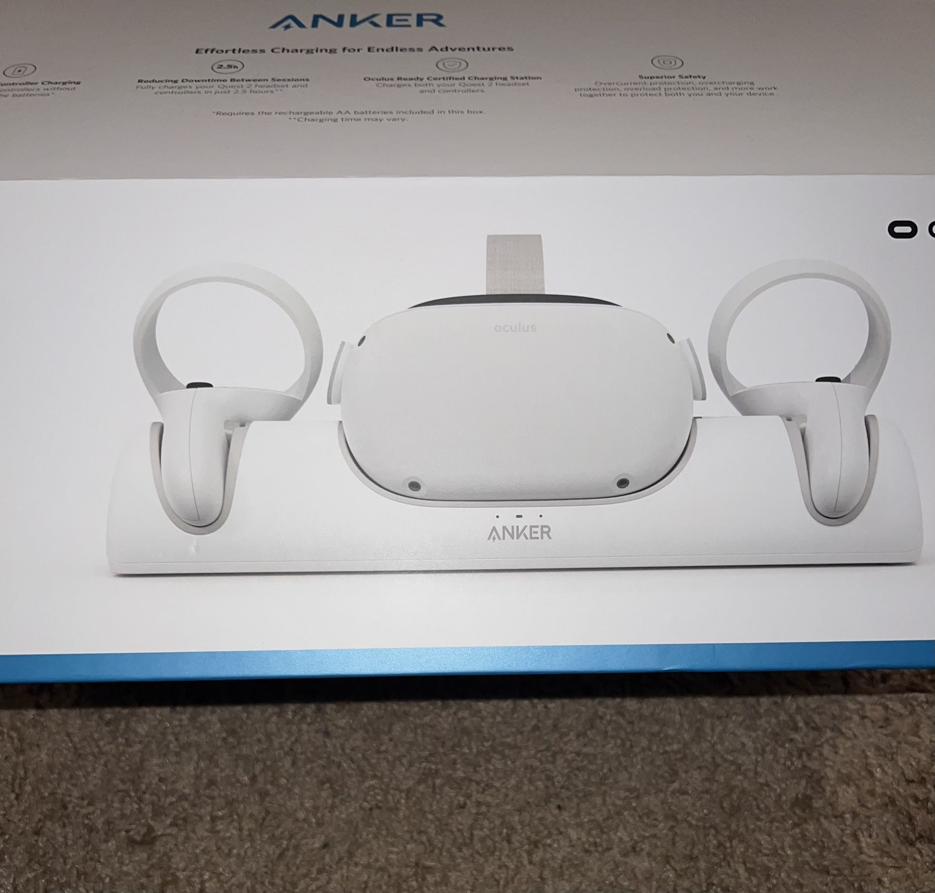 Anker Charging Dock for Oculus 