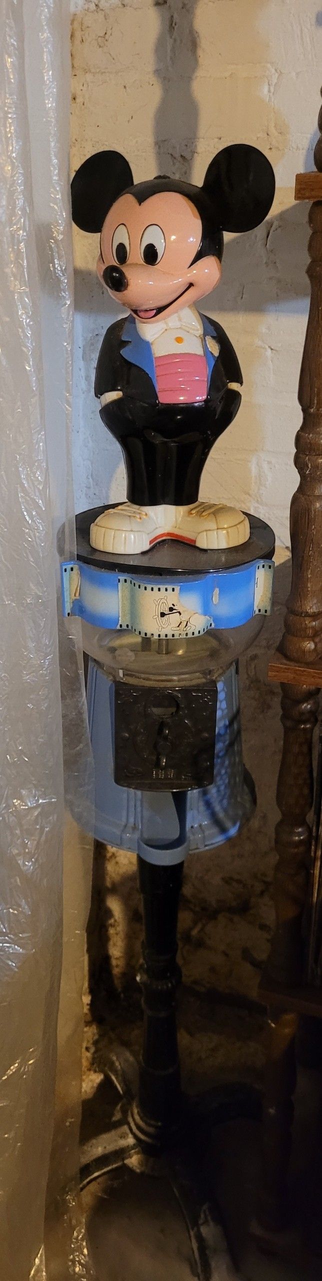 Vintage Cast Iron Gumball Machine