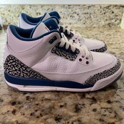 Air Jordan 3 Retro True Blue Sneakers