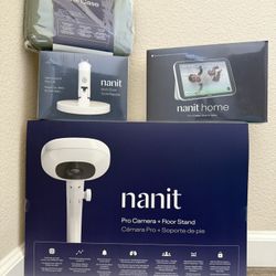 NIB nanit pro & accessories 
