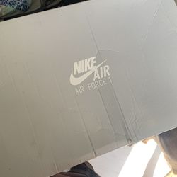 Nike Air Force 1 Size 11 Low Top Black Orange Yellow Sneaker Lace Up Casual Walking