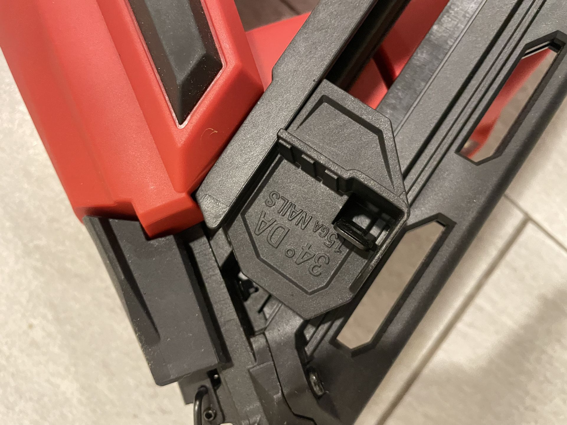 15 GA Milwaukee Nailer New