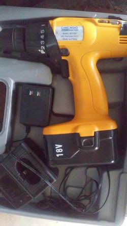 18-volt cordless drill