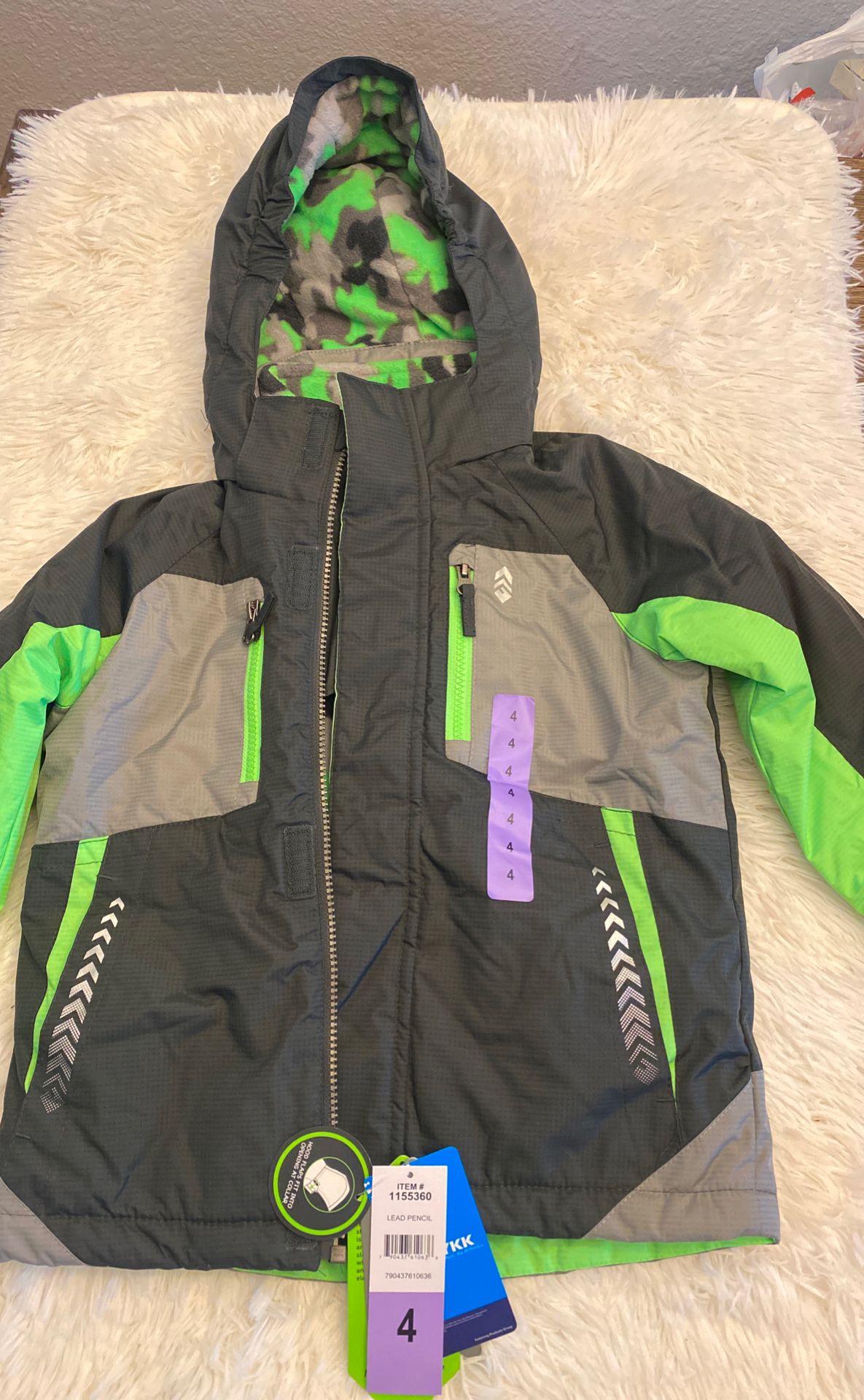 Free country toddler jacket