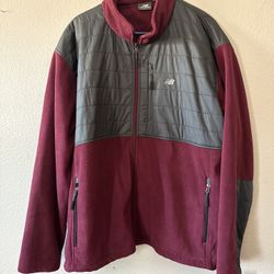 New Balance Men’s Hybrid Fleece Jacket size 2X