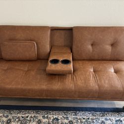 Leather Couch Sofa