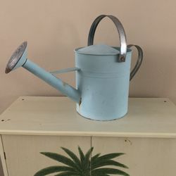 Vintage Metal Watering Can You Can Put Plants In It As Well