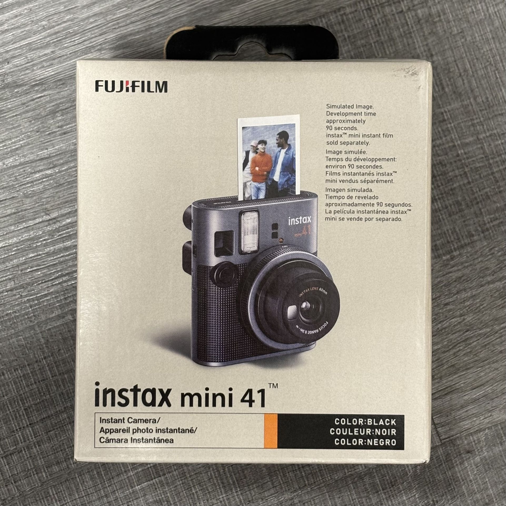 Fujifilm instax mini 41 Instant Camera - Black