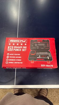 SEDY 25-Piece Hammer and Punch Set