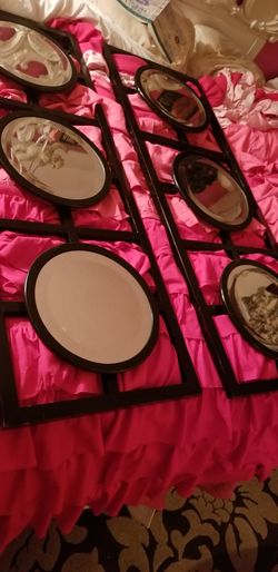 Beautiful vintage Asian mirrors