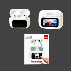 RCL TWS Earbuds Touch White WAVE-48