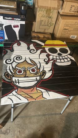 Mini table custom art ONE PIECE