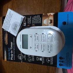 GE Plug-In Digital Timer for Lights