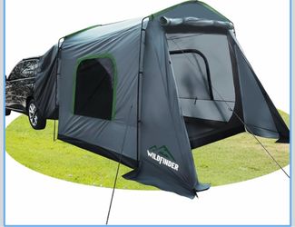 SUV Tent, Car Tents for Camping, SUV Tailgate Tent for Family SUV Tent for Camping, Car Awning & Tailgate Tent for Van Jeep, Family Vehicle Shelter, W