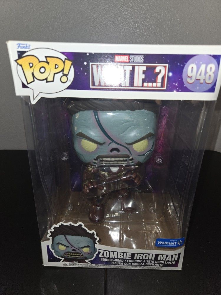 10-Inch Zombie Iron Man Funko Pop! #948 β Walmart Exclusive