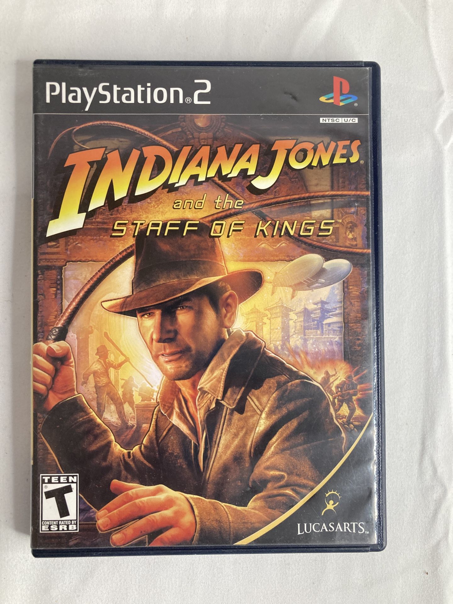 PS2 Indiana Jones And The Staff Of Kings CIB