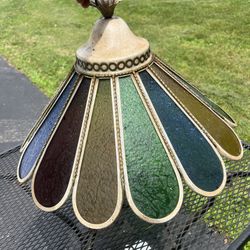 Retro Italian Stain Glass Light