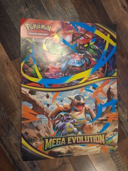 Mega evolution poster