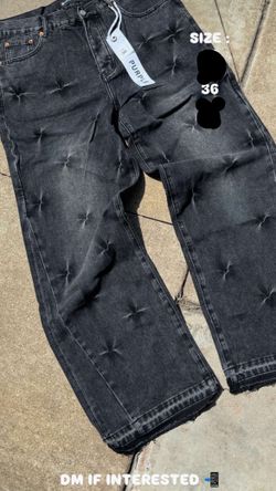 Baggy Purple Jeans