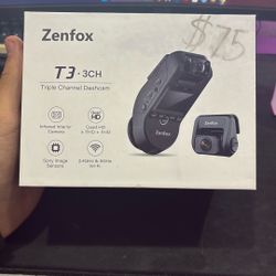 ZenFox T3 3 channel Dash cam 