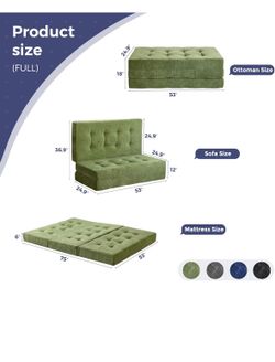 6in Trifold Mattress - Full Size