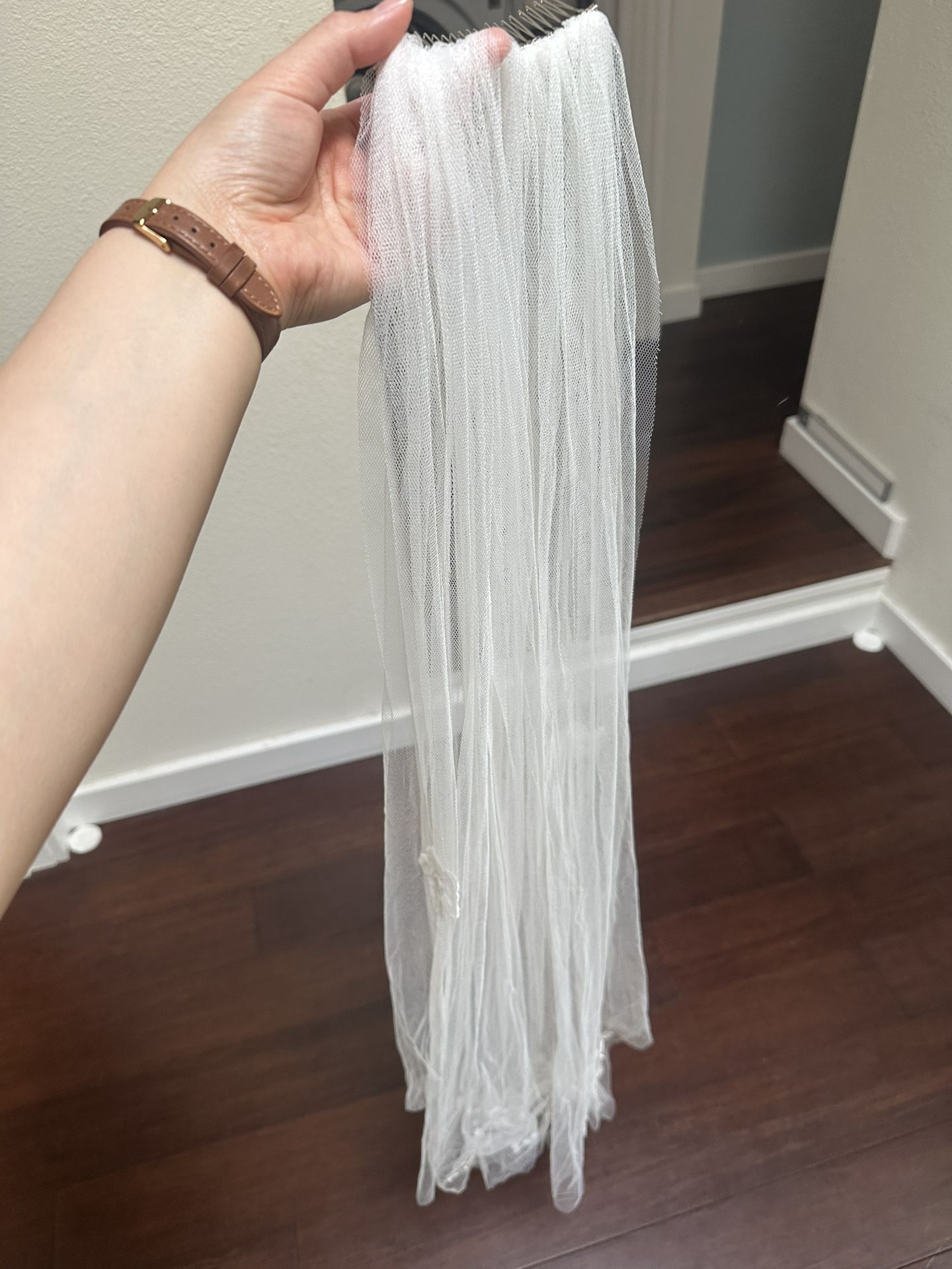 Elbow Length Wedding Veil