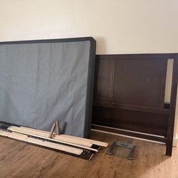 Queen bed frame