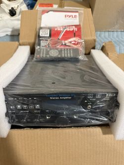 Pyle Compact, Wireless Bt Stereo Amplifier