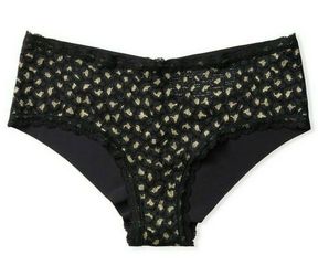 Sexy Illusions by Victoria's Secret Leopard Lace Cheeky Panty Size Medium