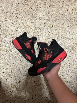 Jordan 4 Red Thunder Size 6 No Box Clean $120
