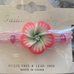 New, Hawaiian Hula Double Beaded Bracelet 🌸 