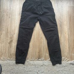 Black joggers 