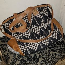 NEW WITH TAGS LEATHER THE STANLEY DAY TO DAY MISFIT STREET XL TOTE SATCHEL PURSE BACKPACK MESSENGER BAq