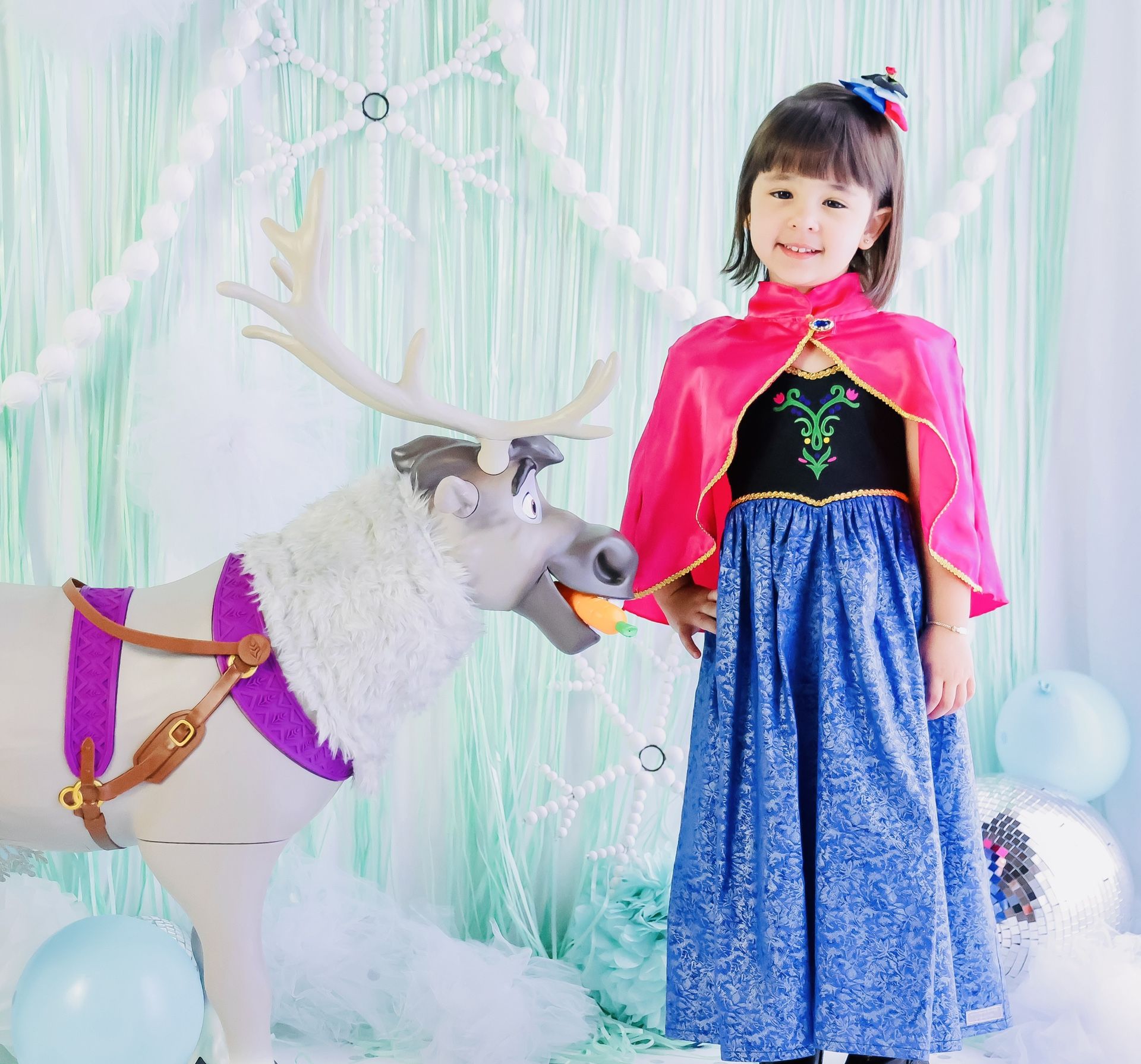 Homemade Ana Frozen Dress