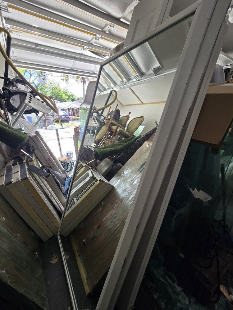 Two Tall Mirrors - 41" X 83" - $40 EACH.