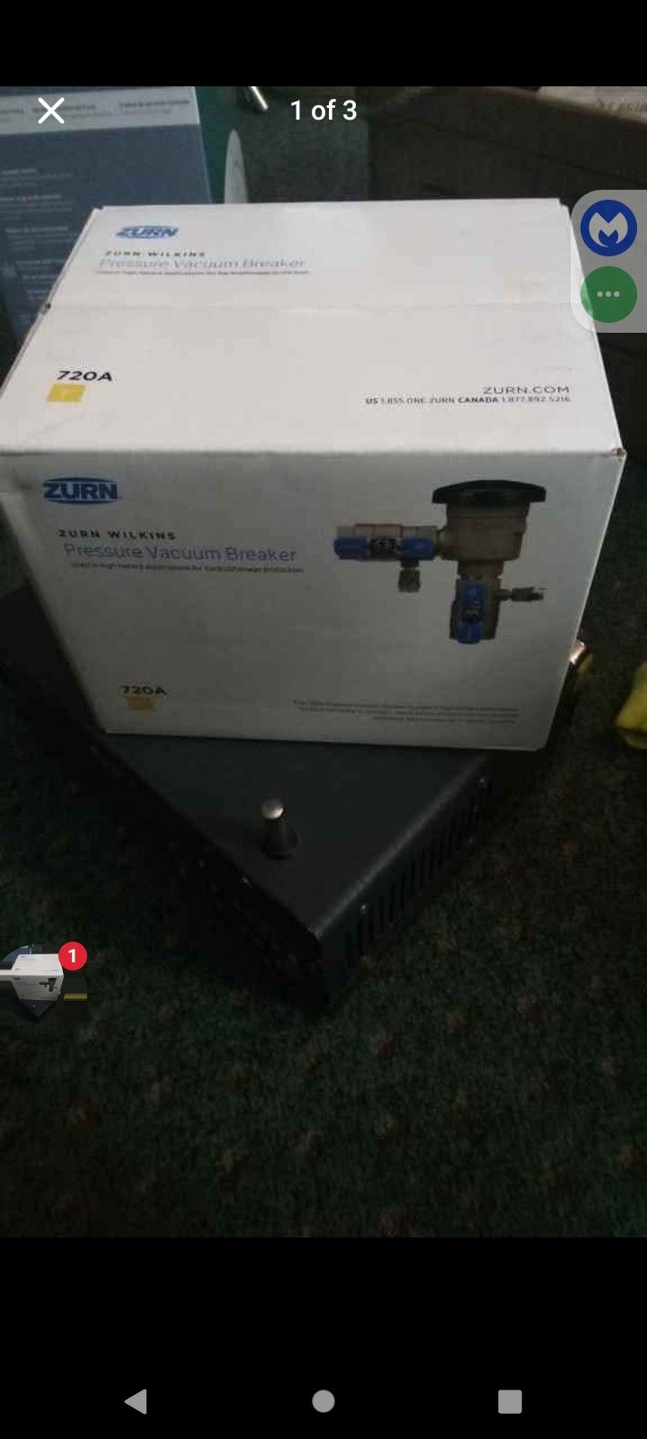 Zurn Pressure Vacuum