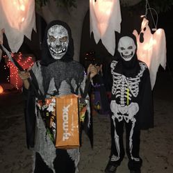 Grim Reaper- Kids 10-12 Halloween 