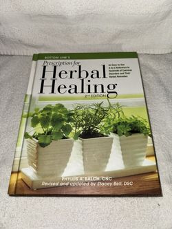 Herbal Healing Book - Great Condition- Good Material