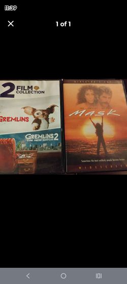 Gremlin's double feature & mask dvd